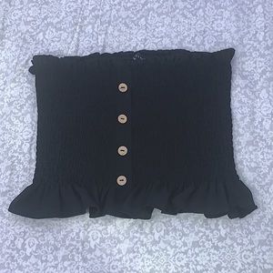Super cute black tube top